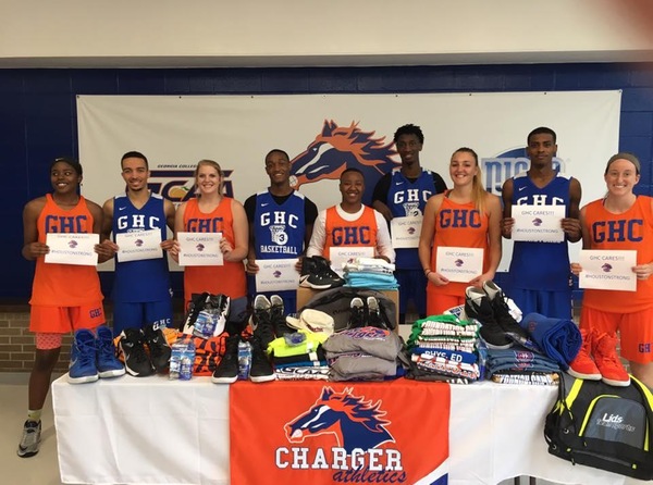 Chargers assist Houston Flood victims